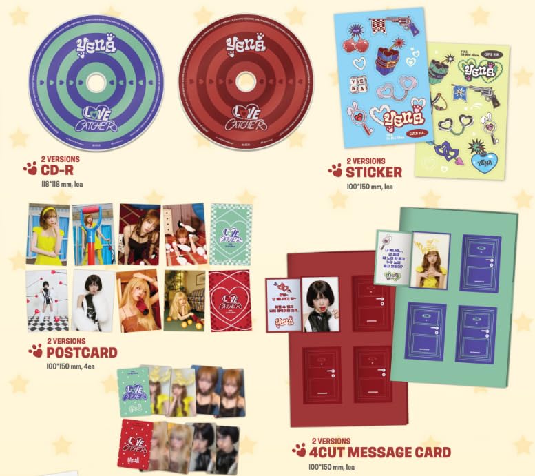 Amazon.co.jp: YENA - 5th MINI ALBUM [ LOVE CATCHER ] 韓国盤 (CATCH